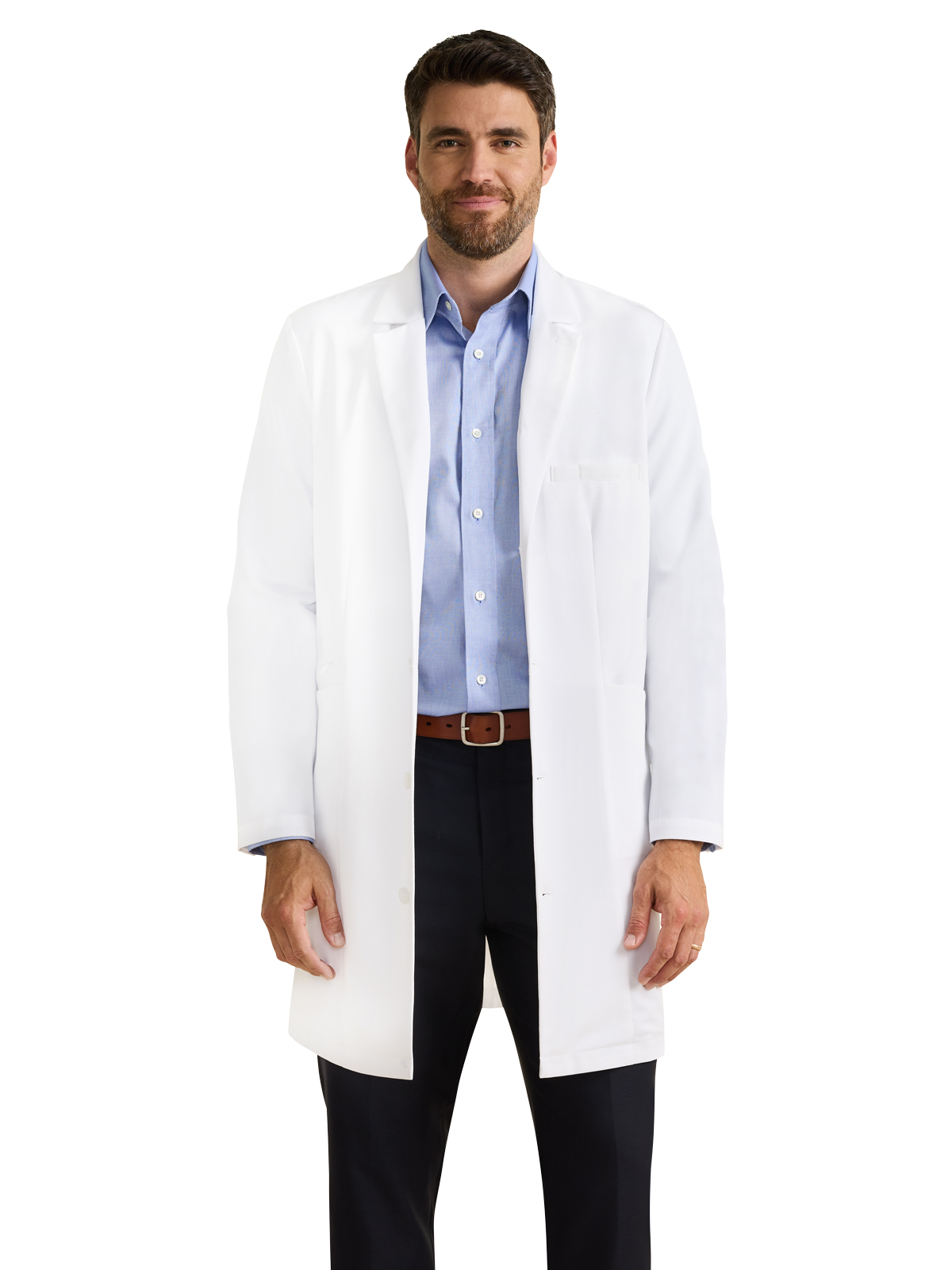 Healing Hands - The White Coat - Men's 7-Pocket 37" Lab Coat