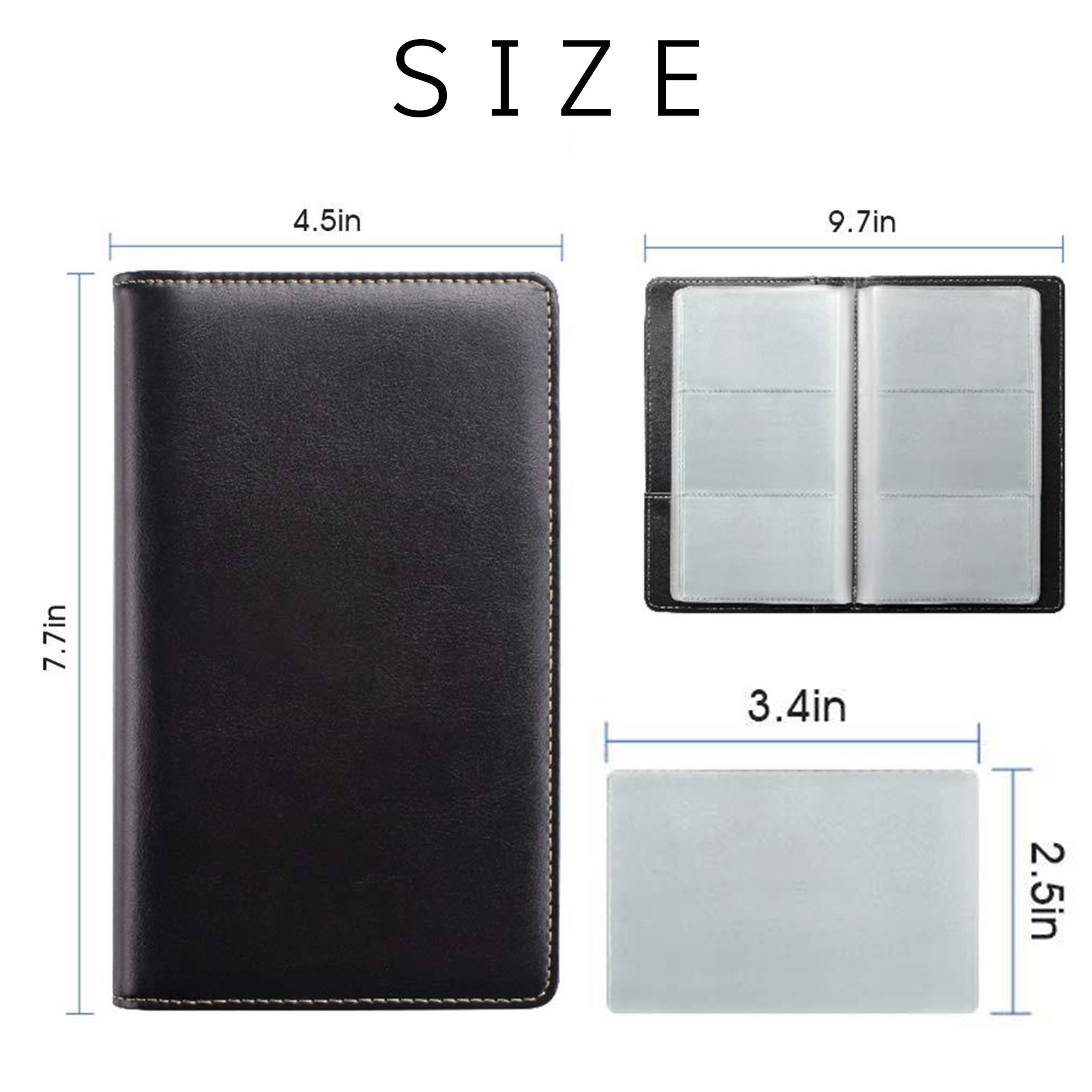 Professional Leather Business Card Holder 6