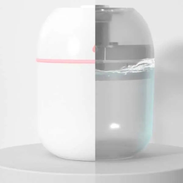Cool Mist Mini Portable Quiet Humidifier With LED Light 2
