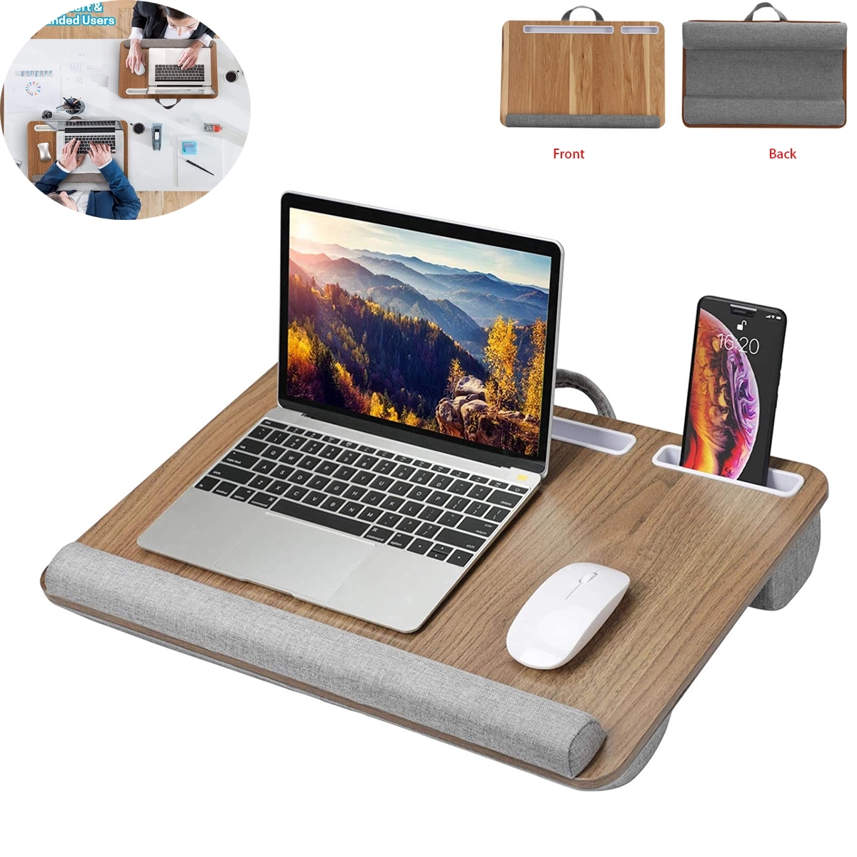 17 Inch Lap Laptop Desk 2