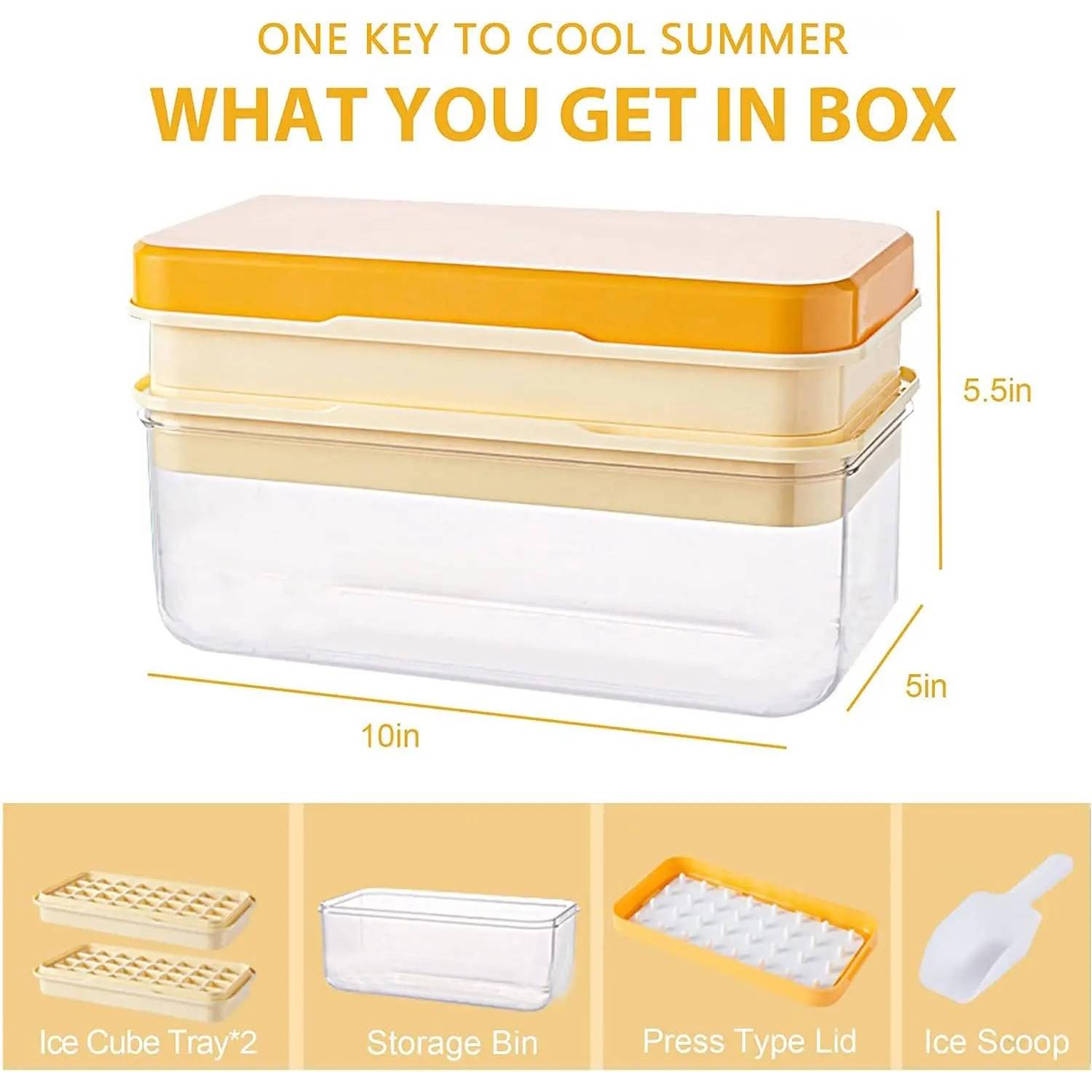 Ice Cube Mold Box Set 2