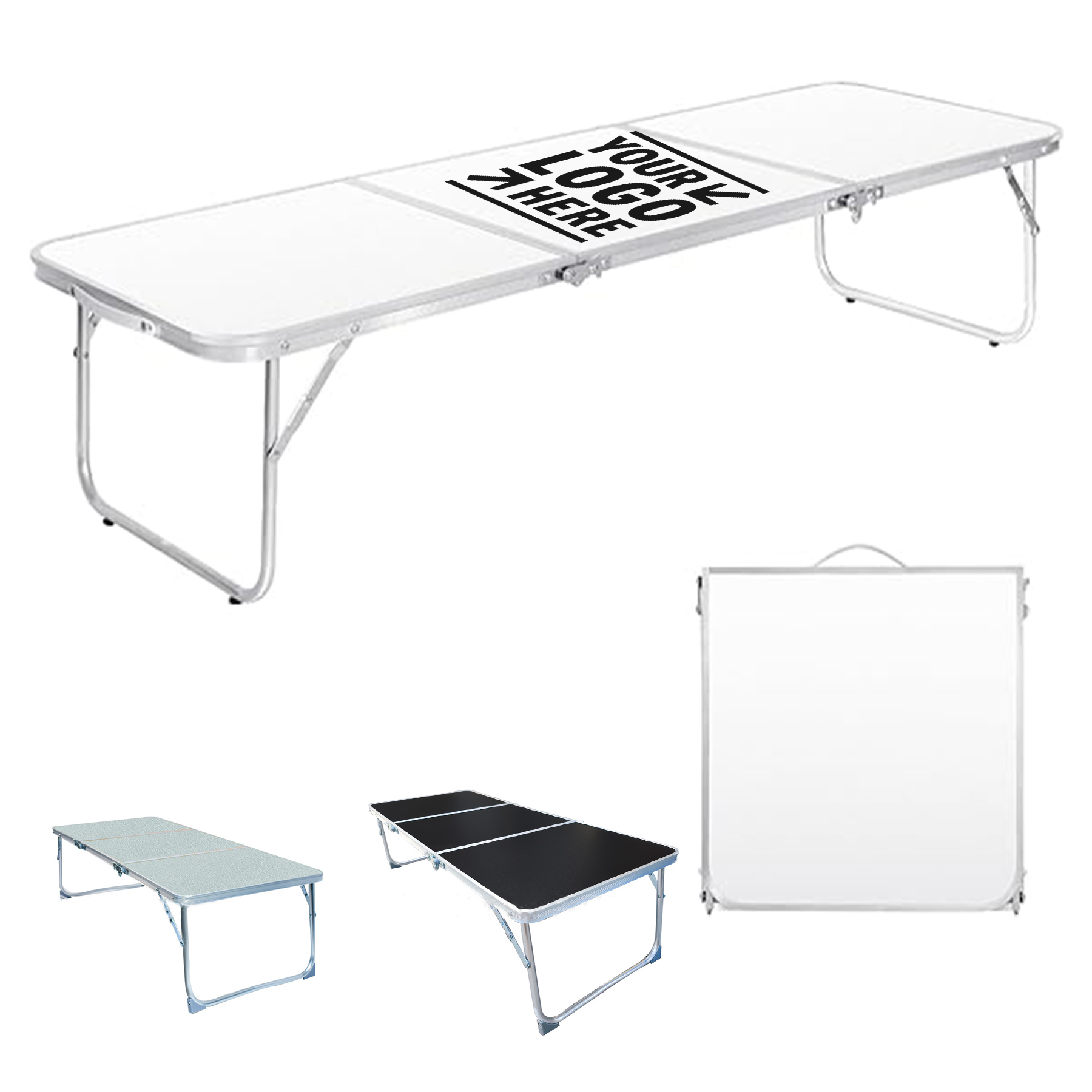 4Ft Portable Picnic Foldable Low Beach Lightweight Aluminum Camping Table 2