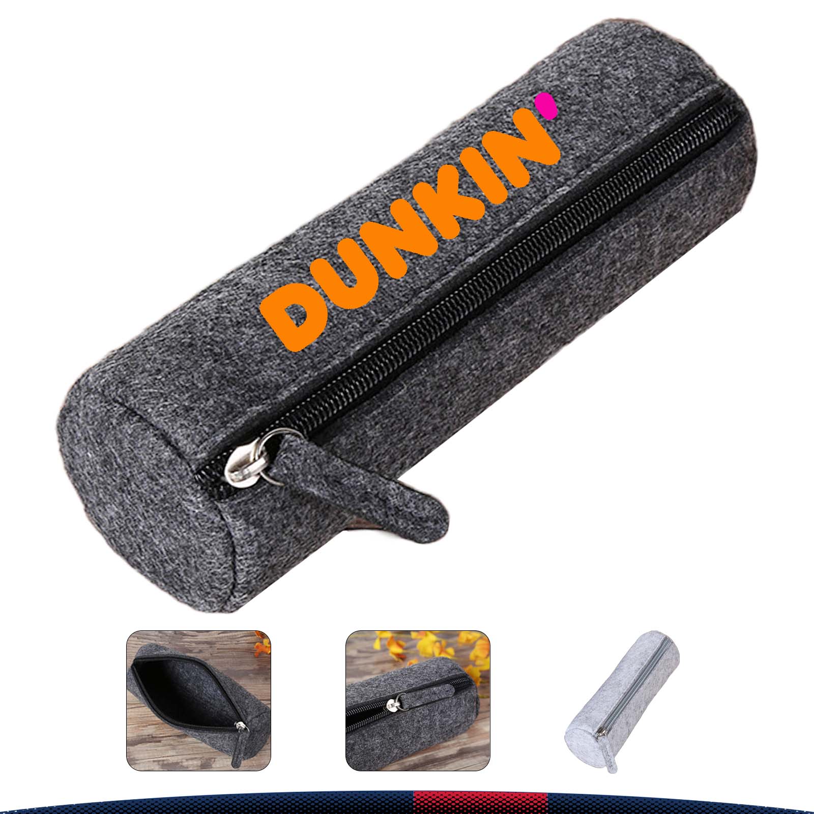 Round Felt Pencil Pouch 2