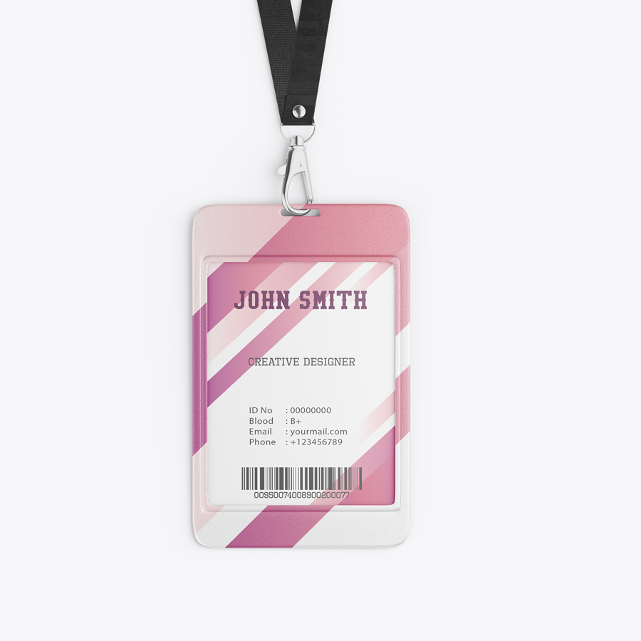 Full Color 5.5"H x 3.5'W PVC Card