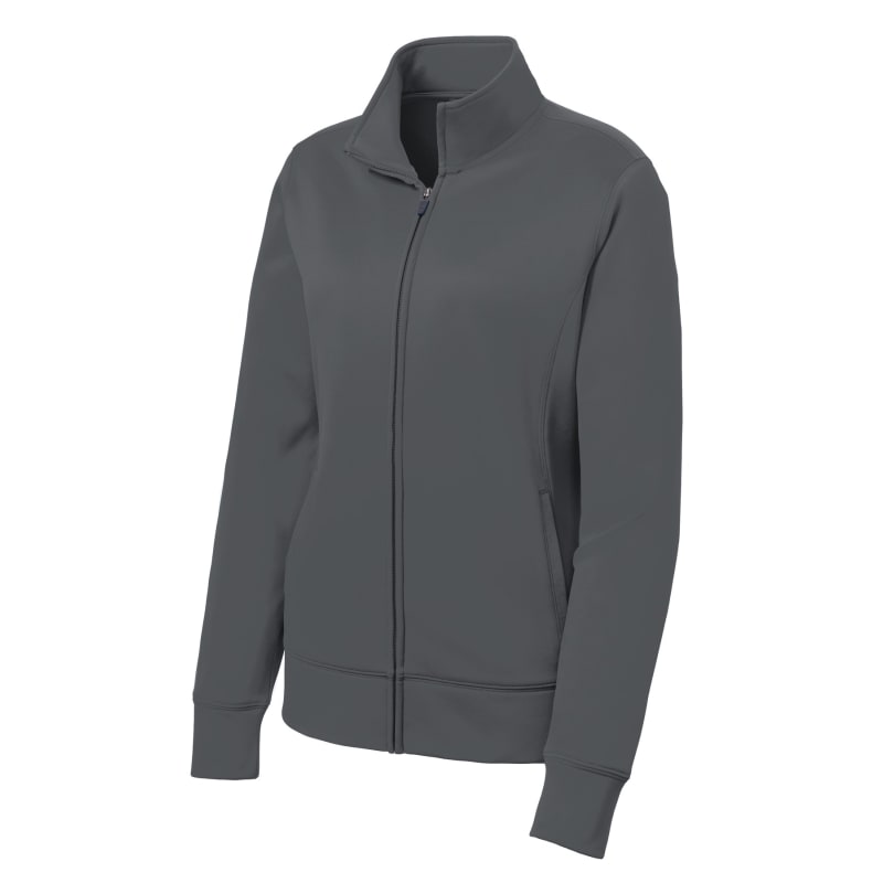 Sport-Tek Women's Sport-Wick Fleece Full-Zip Jacket. 21