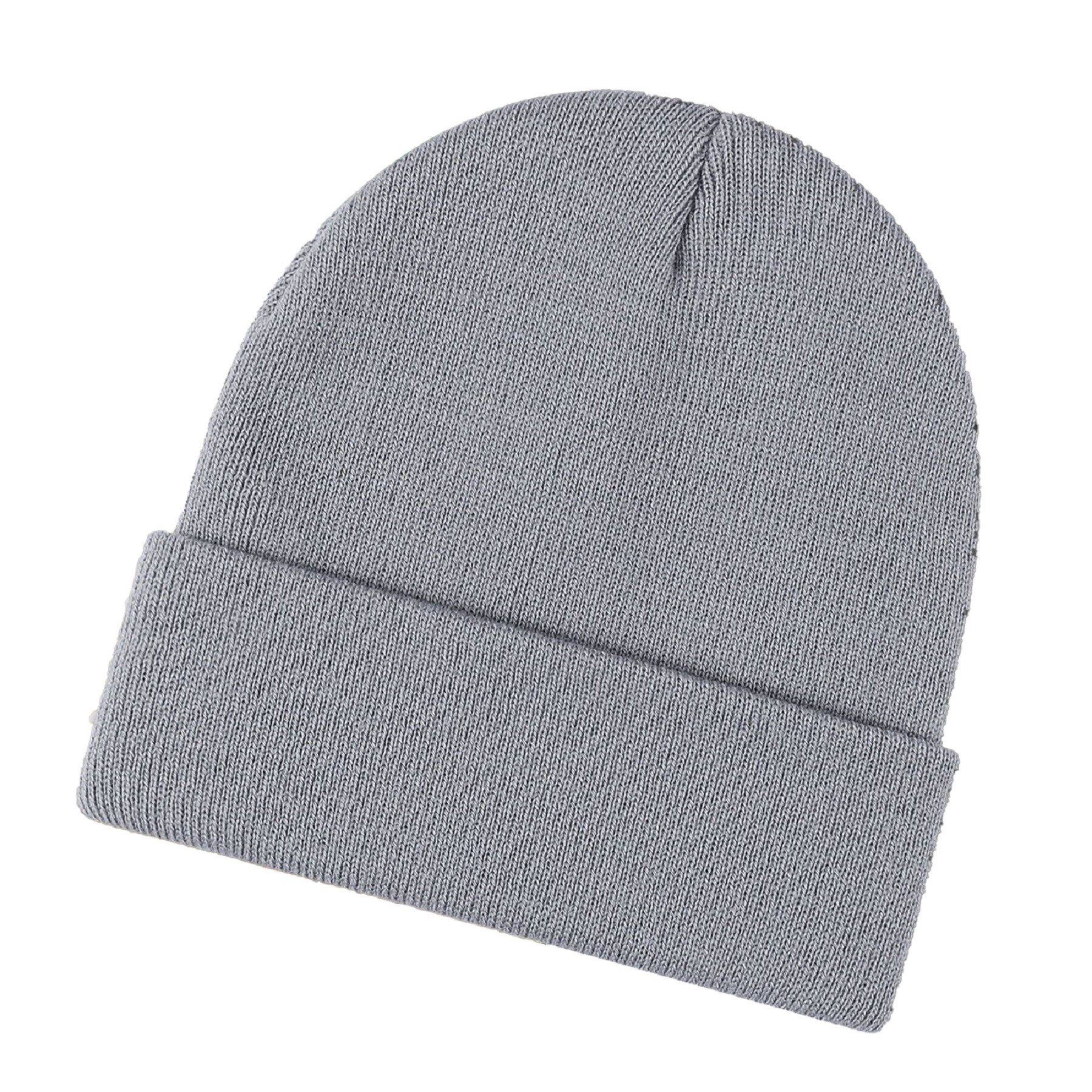 Solid Color Knitted Winter Cap 10