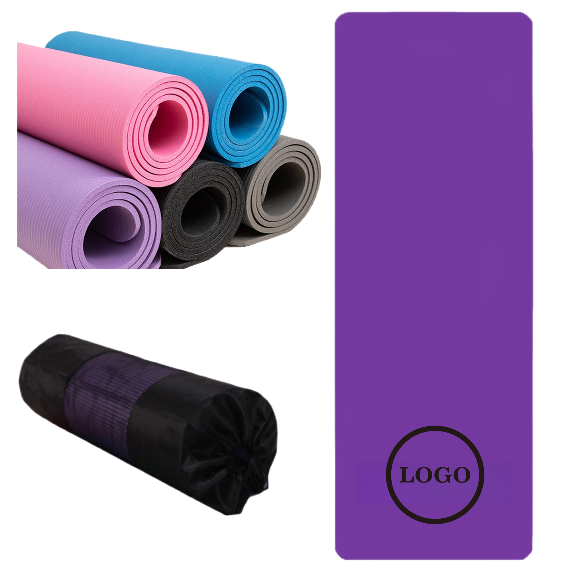 Thick 8mm NBR Yoga Mat MOQ20 2