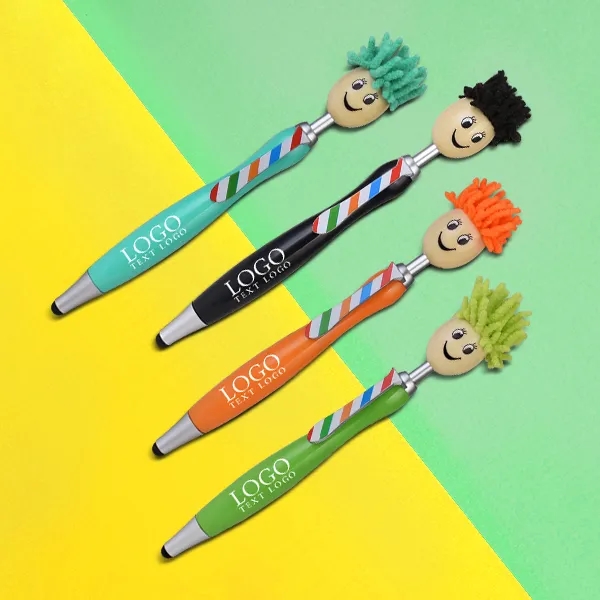 Custom Cartoon Hair Head Pen