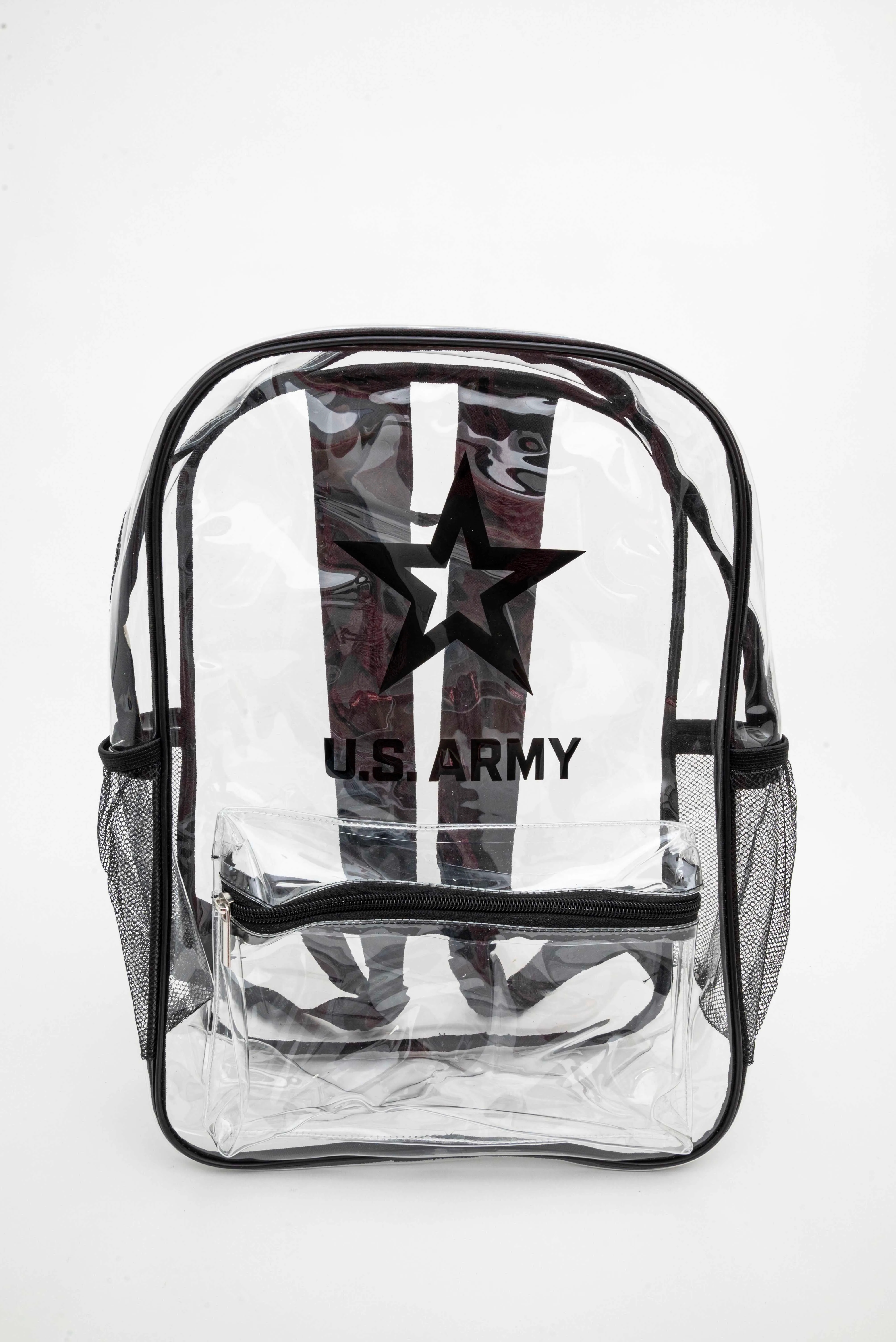 Clear Vinyl Backpack 6