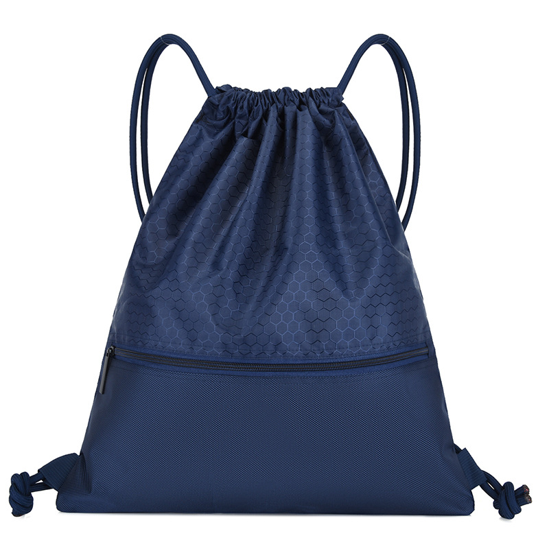 High Quality Football Material Drawstring Backpack Bag 3