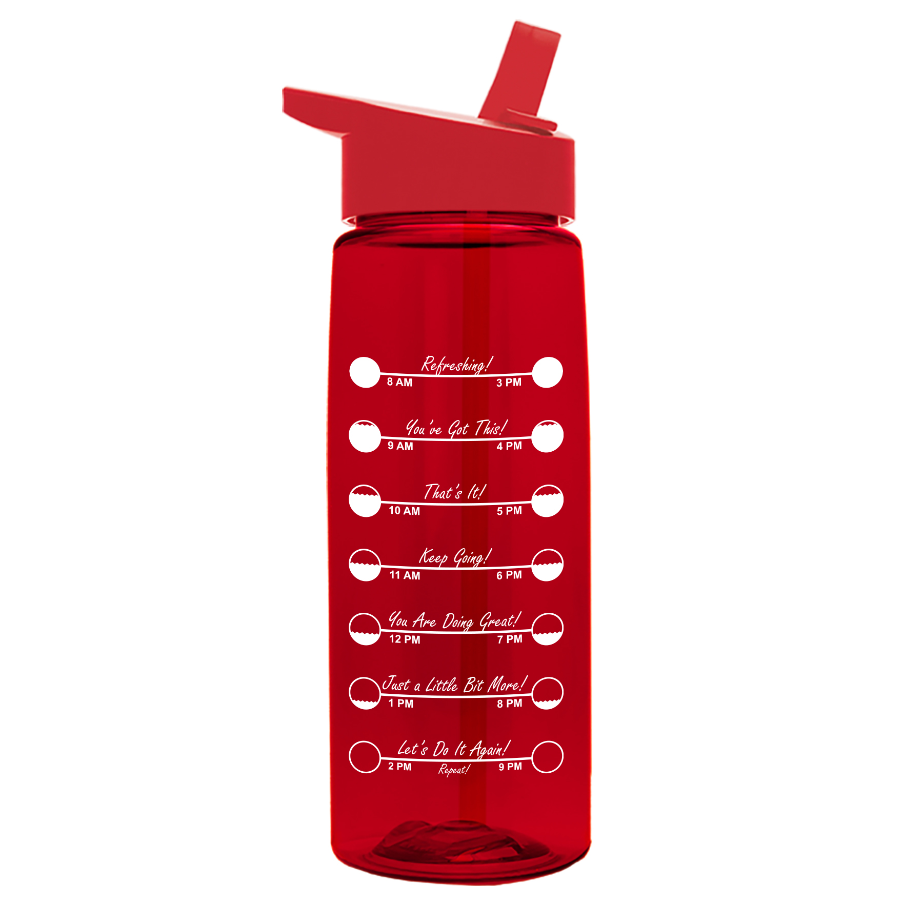 Garyline® Flair Tritan® Bottle with Flip-Straw Lid - 26 oz. 652