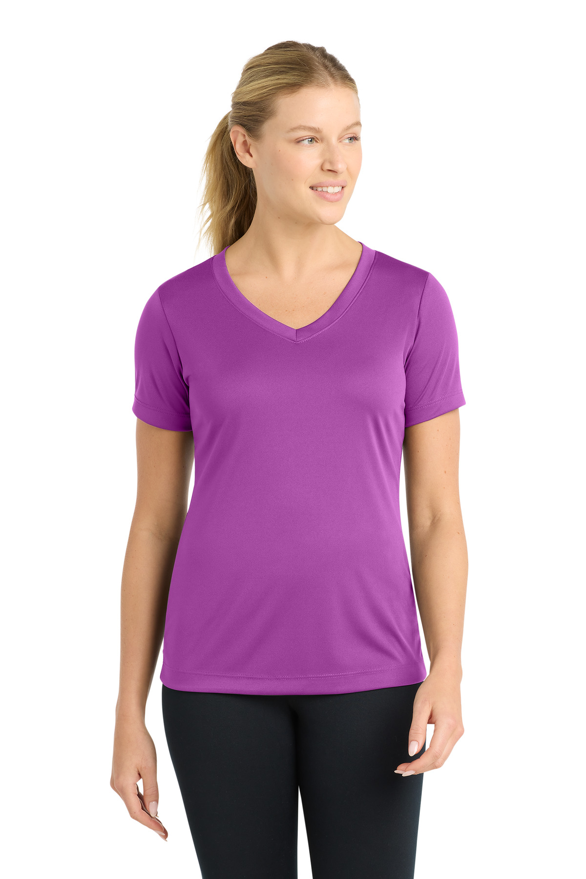 Sport-Tek Women's PosiCharge Competitor V-Neck Tee. LST353 96