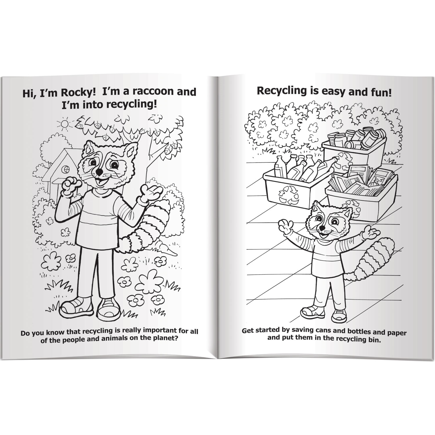 Combo Pack - CB1065 Coloring Book & 4-Pack of Crayons in a Poly Bag 3