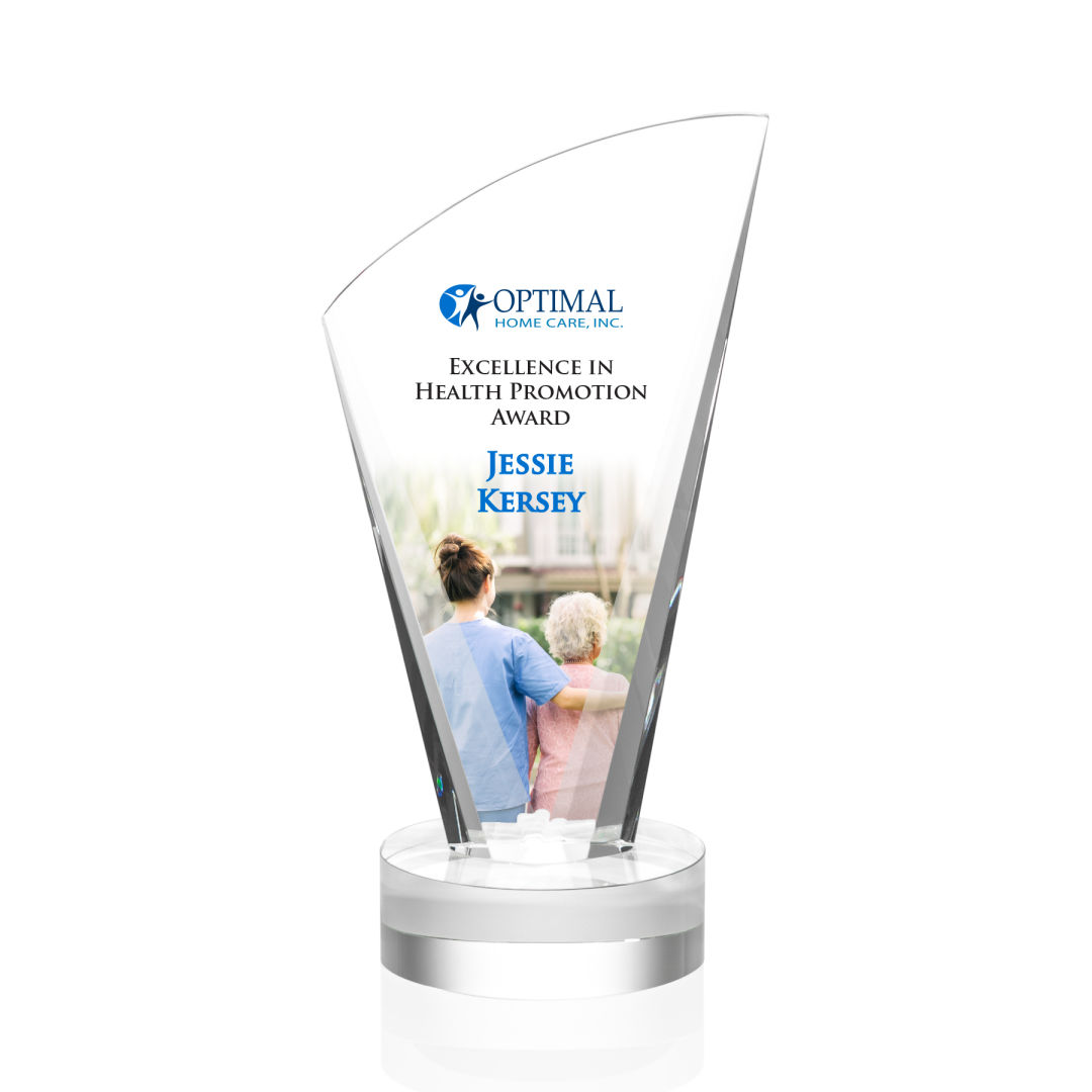 Brampton VividPrint™ Award - Clear 12
