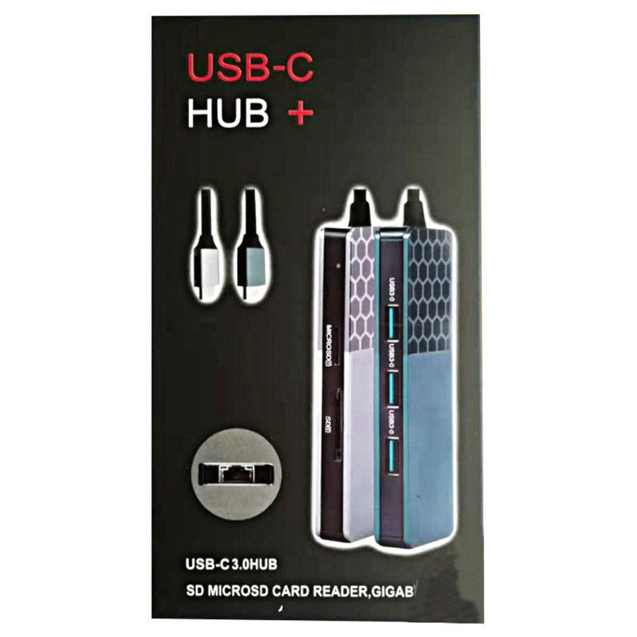 7-in-1 USB Type-C Hub – 4K HDMI, 2 USB 3.0, SD/MicroSD, USB-C PD 87W & Gigabit Ethernet 6