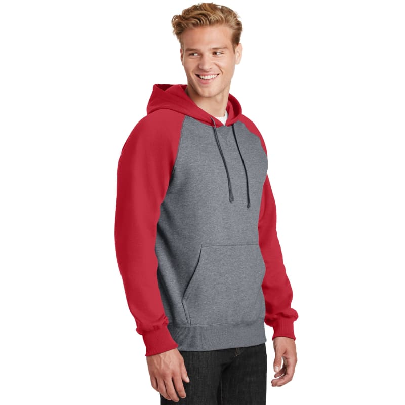 Sport-Tek Raglan Colorblock Pullover Hooded Sweatshirt., custom hoodie or sweatshirt with logo imprint 22