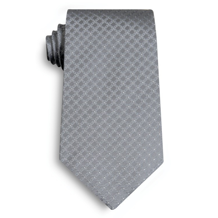 Gray Felton Silk Tie 2