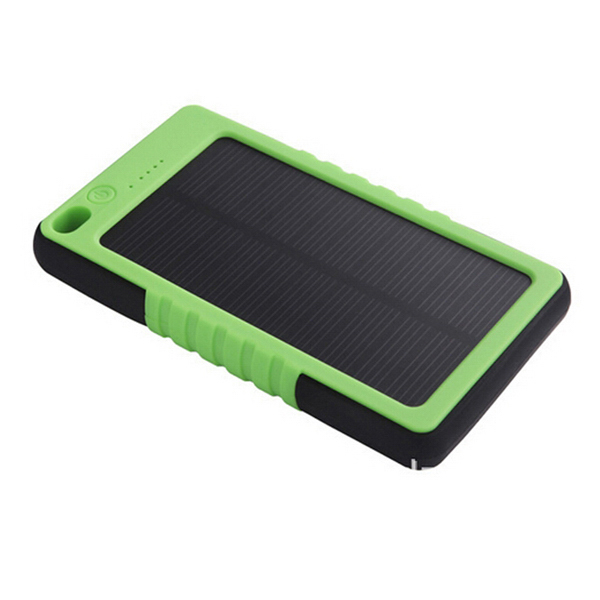 Solar Power Bank 6000mAh W/LED Flashlight 1