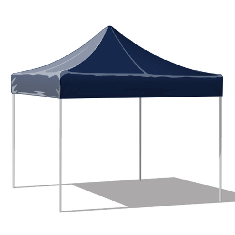 10x10 Canopy plain navy blue top 2