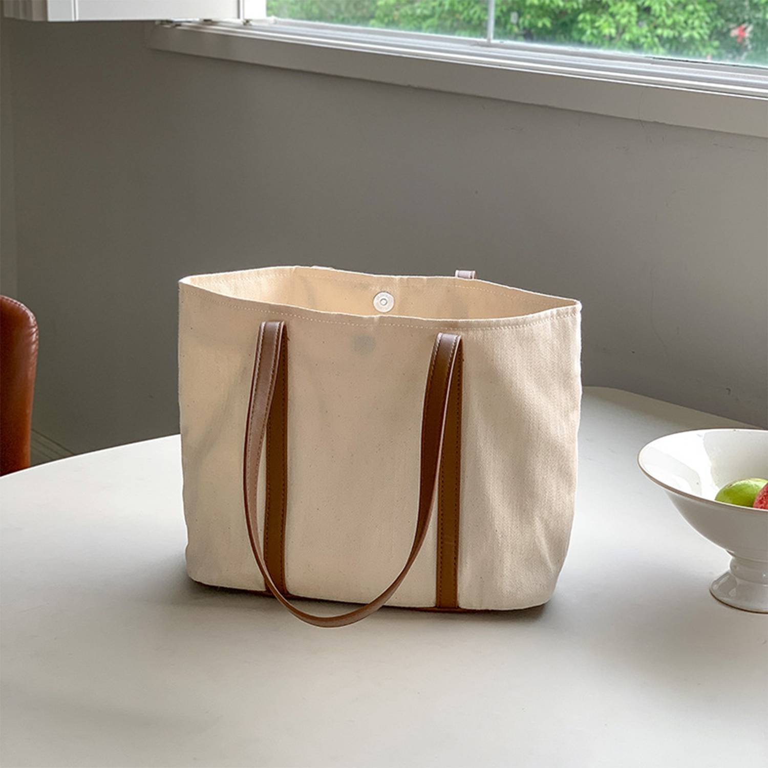 Hand-Held Canvas Bag, custom tote bag with logo imprint 4