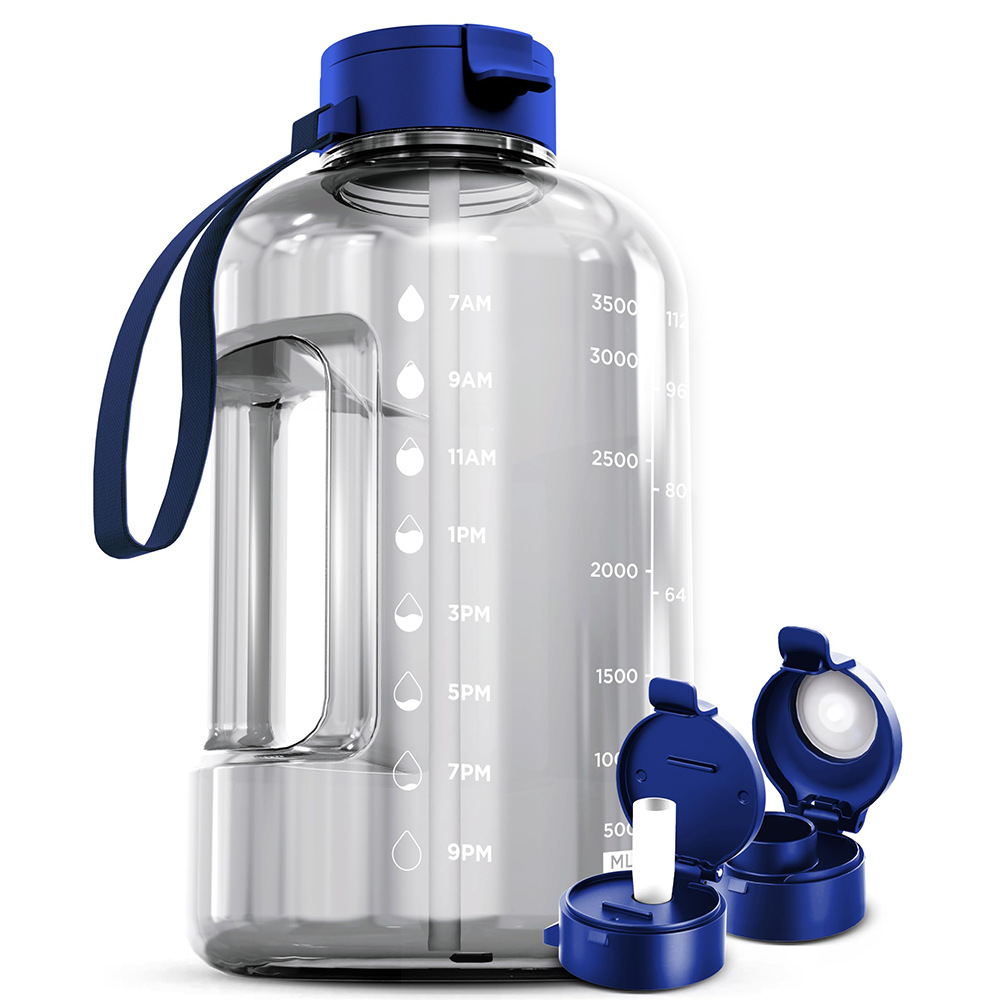 1 Gallon Water Bottle with Time Marker 1