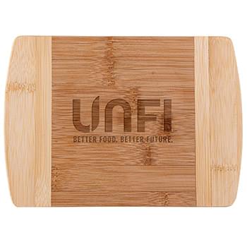 The Wellington 8-Inch Two-Tone Bamboo Cutting Board 2