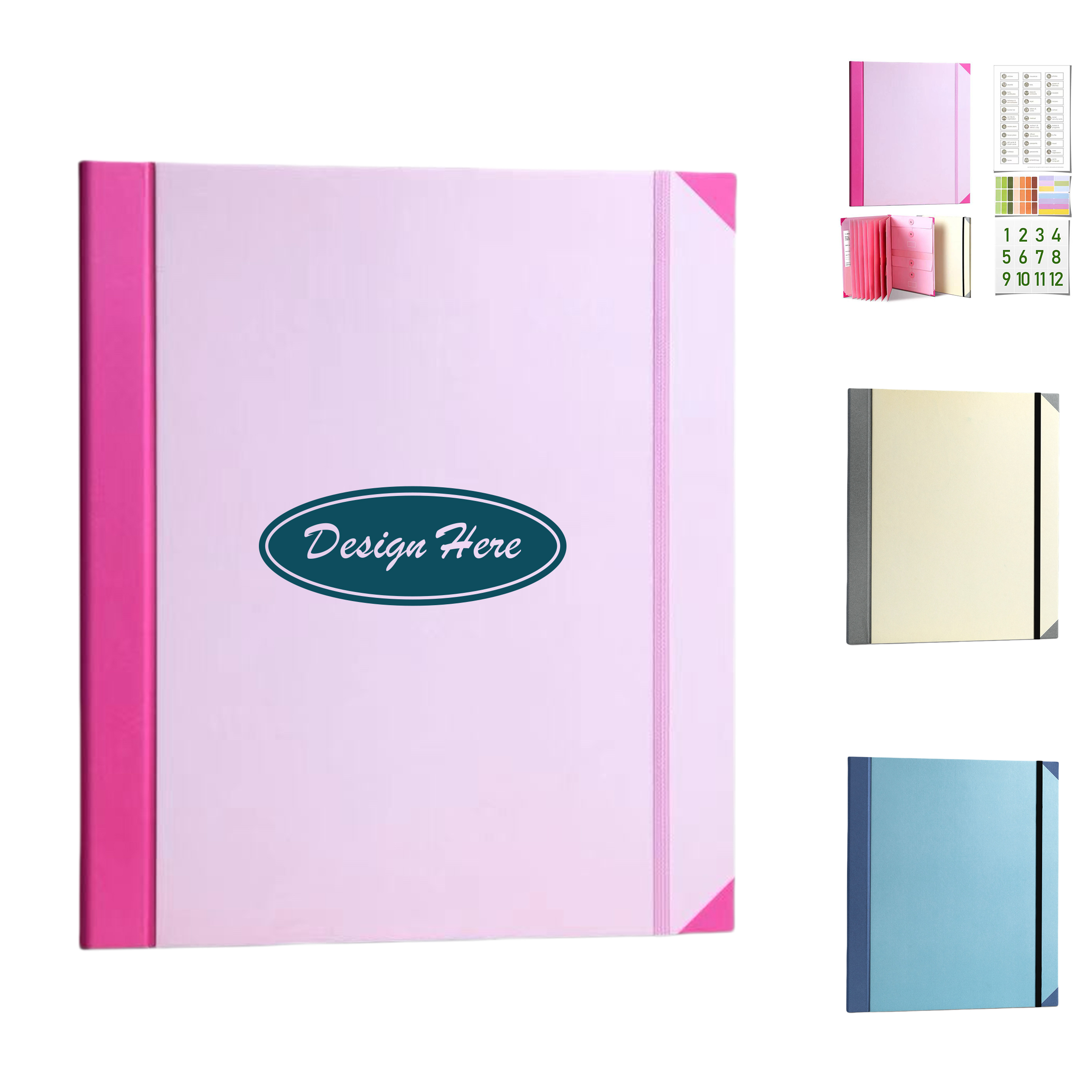Multipurpose Transparent PVC File Holder 3