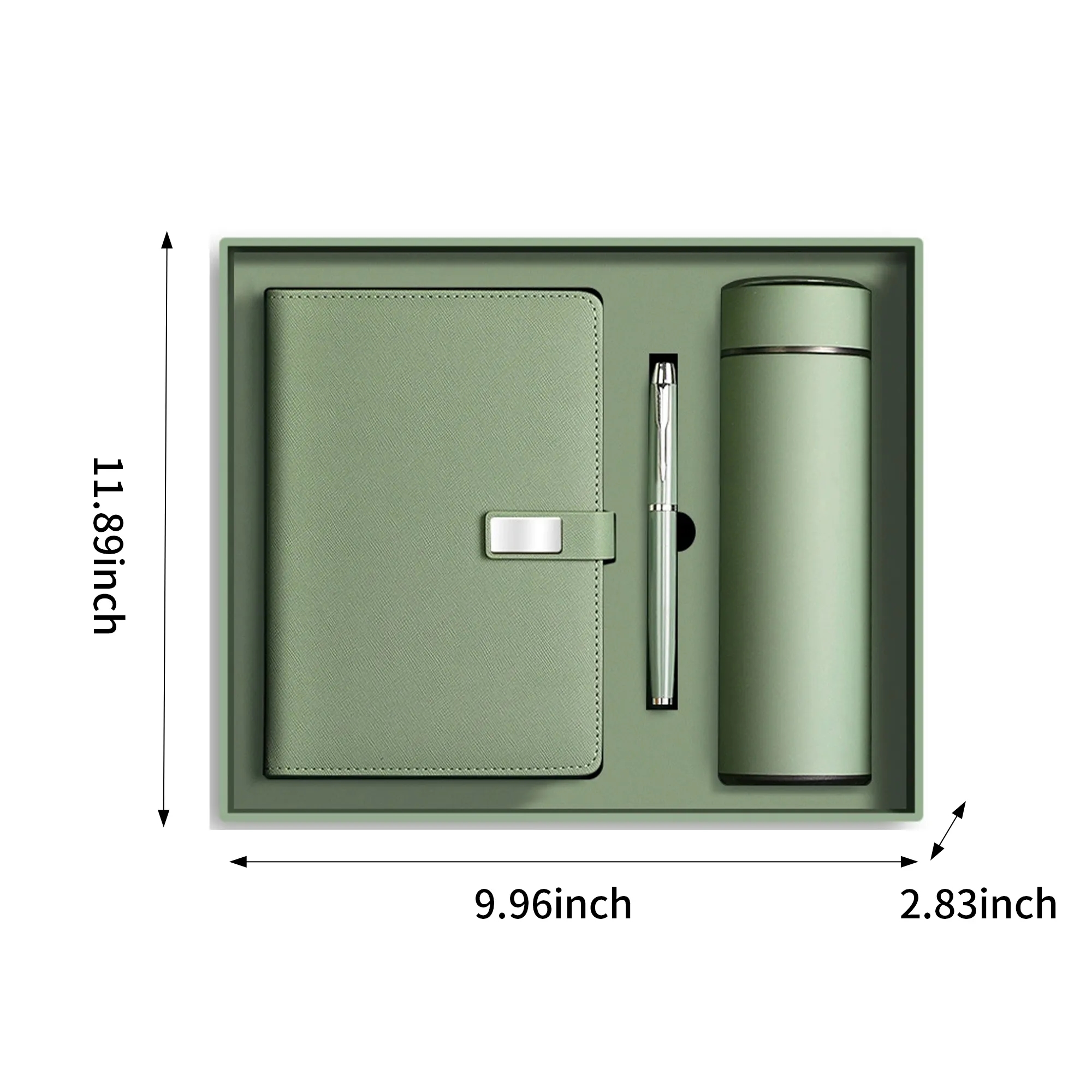 MOQ 50 17oz Insulated Tumbler and Notebook Gift Set 4