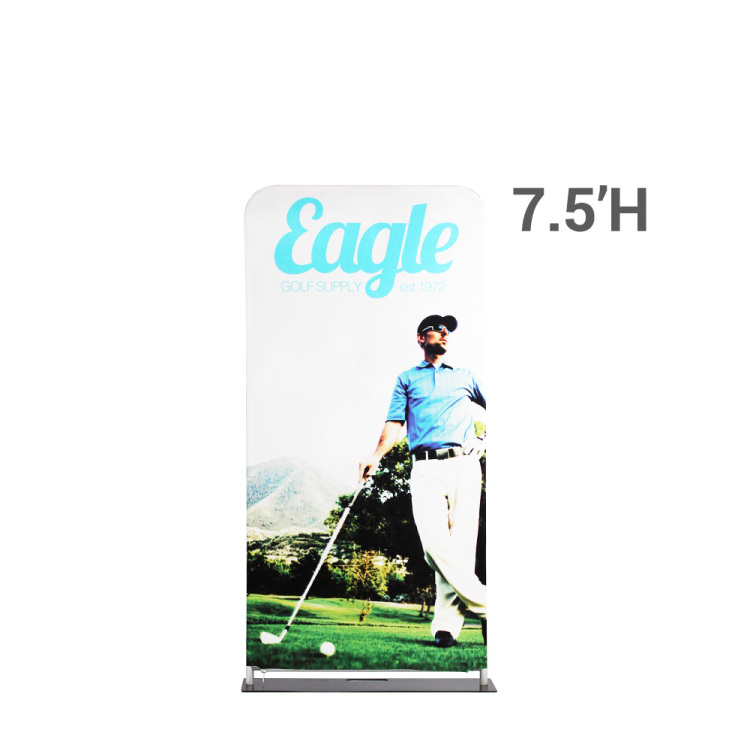 Tube-style Banner 3ft. Base x 7.5ft.