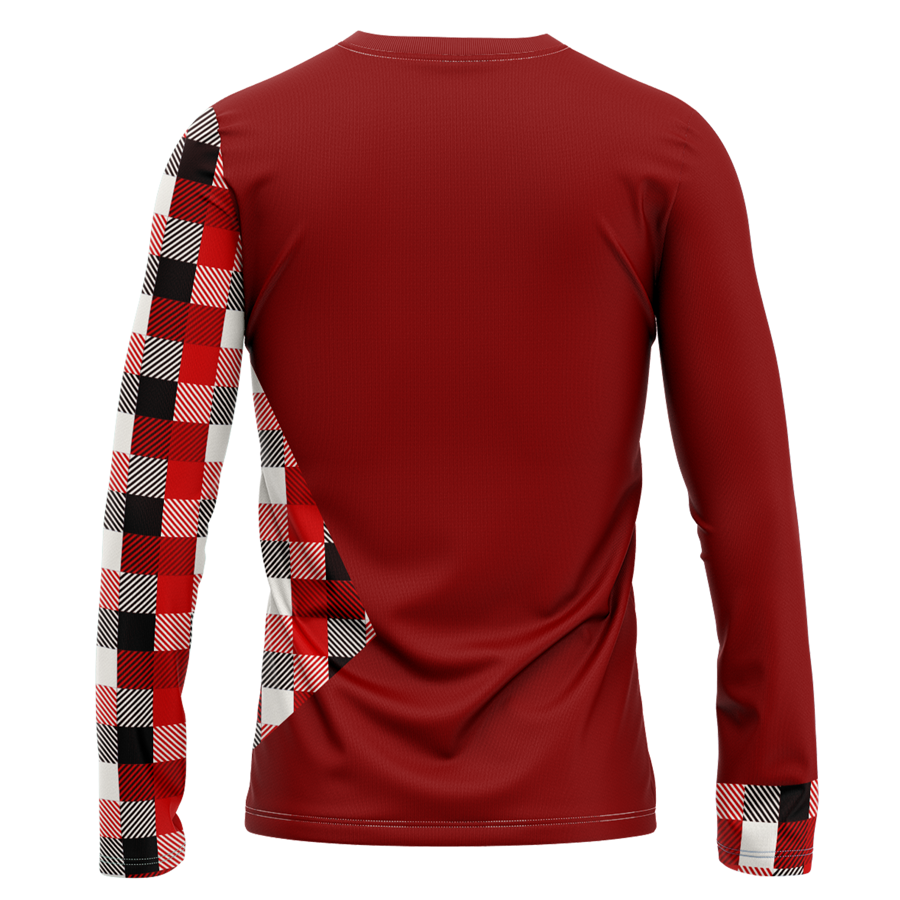 Sublimation Butterfly Mesh Long Slv Tee -Unisex, Women, Kids 5