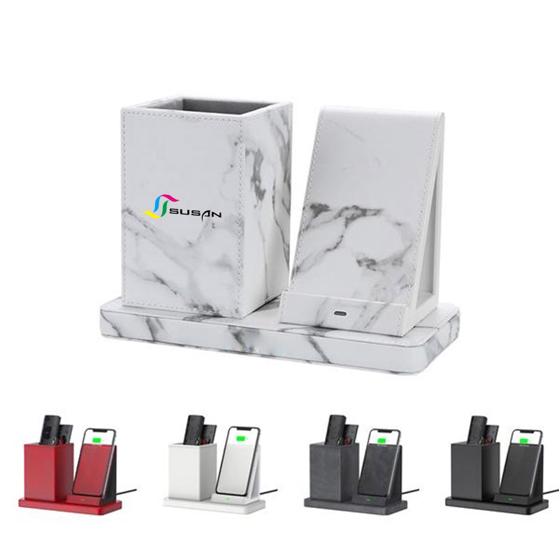 Office Wireless Charging Pen Holder