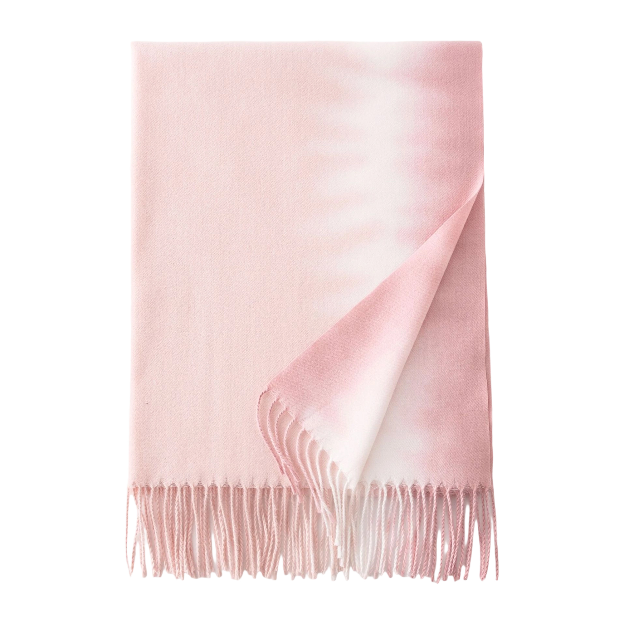 Faux Cashmere Gradient Shawl Scarf 78.8" Length x 25.6" Width 13