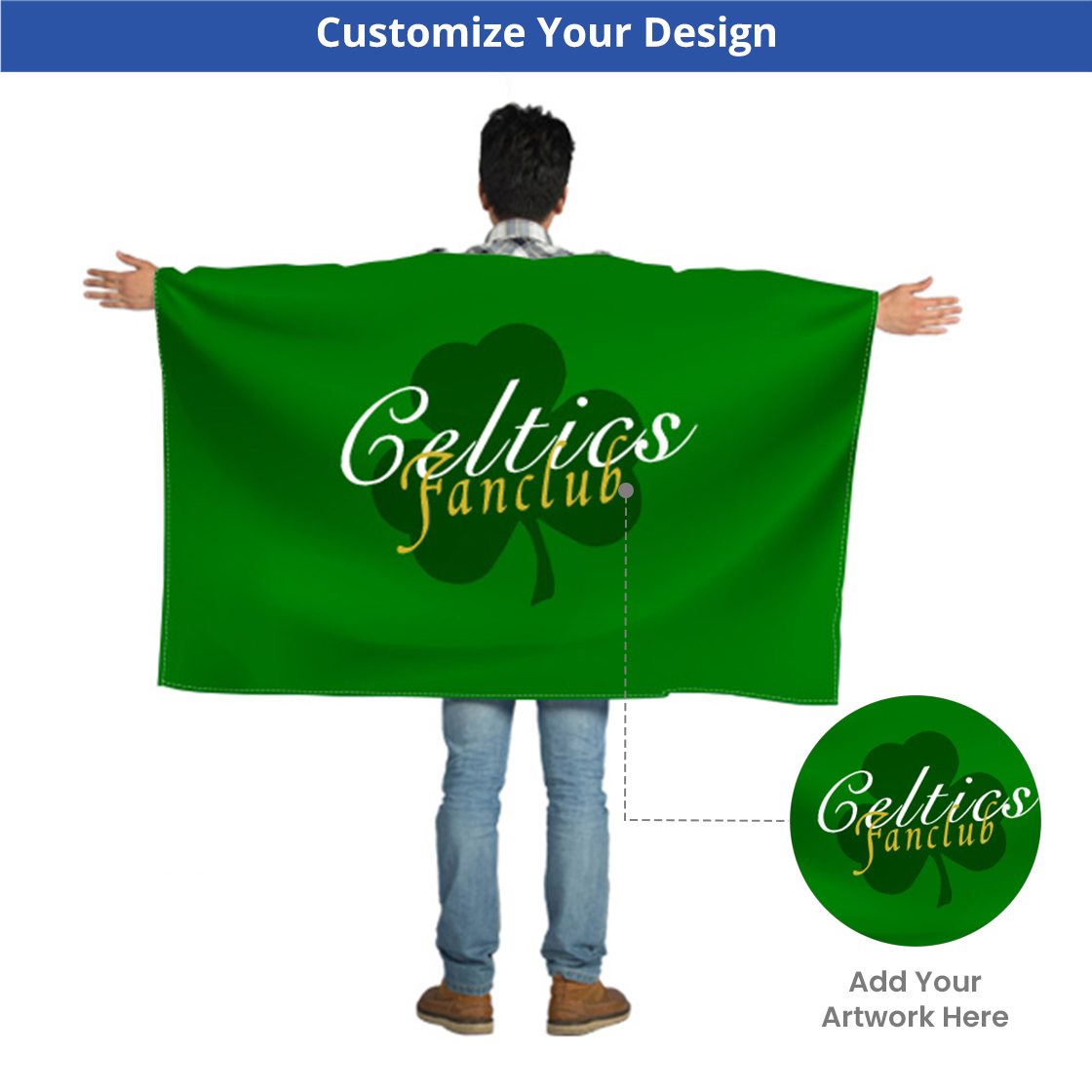 Body Flags - 5 Ft x 3 Ft 4
