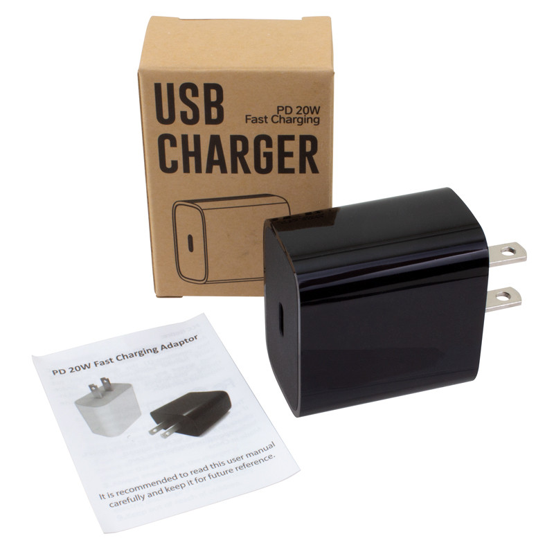 20W Type-C PD Fast Wall Charger 4