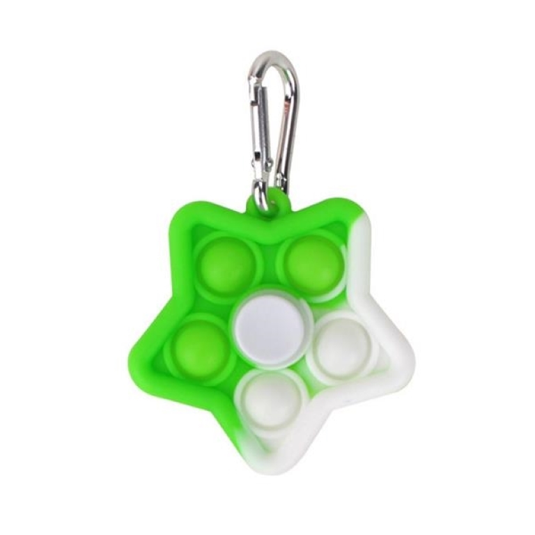 Multi Color Star Shape Silicone Finger Fidget Spinner 9