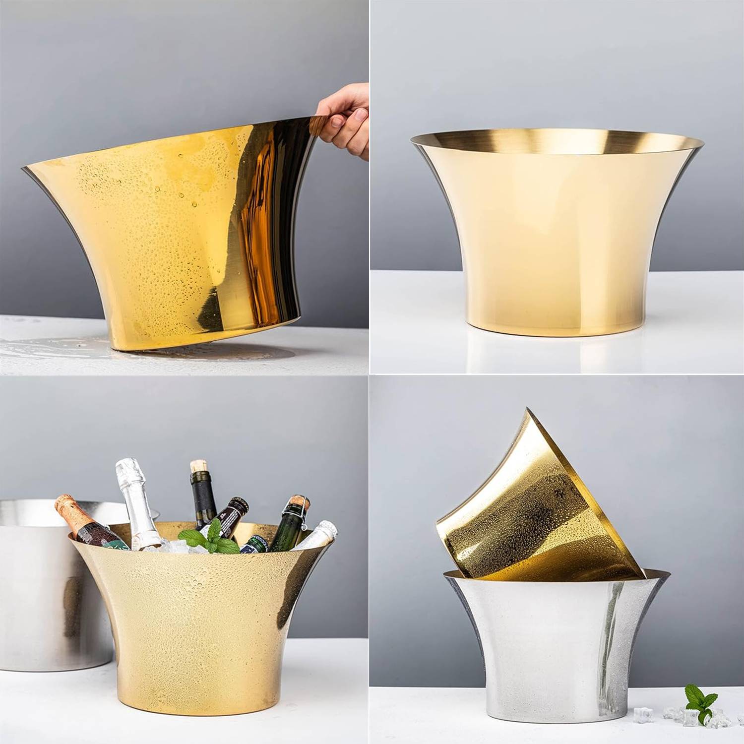 Large Capacity Stainless Steel Champagne Basin 4