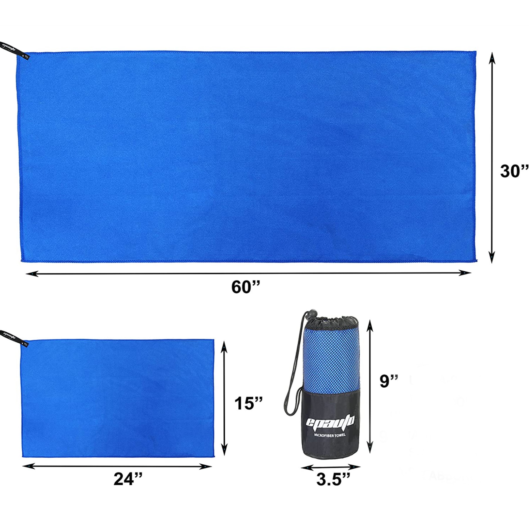 Travel Set Microfiber Quick Dry Towel 4