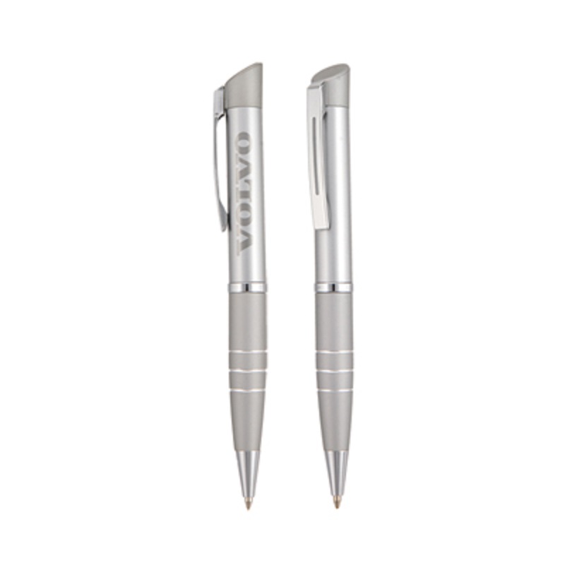 Pacifica Ballpoint Twist Pen (Silver)
