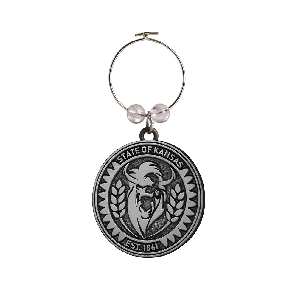 Custom Antique Wine Charms 0.75" 5