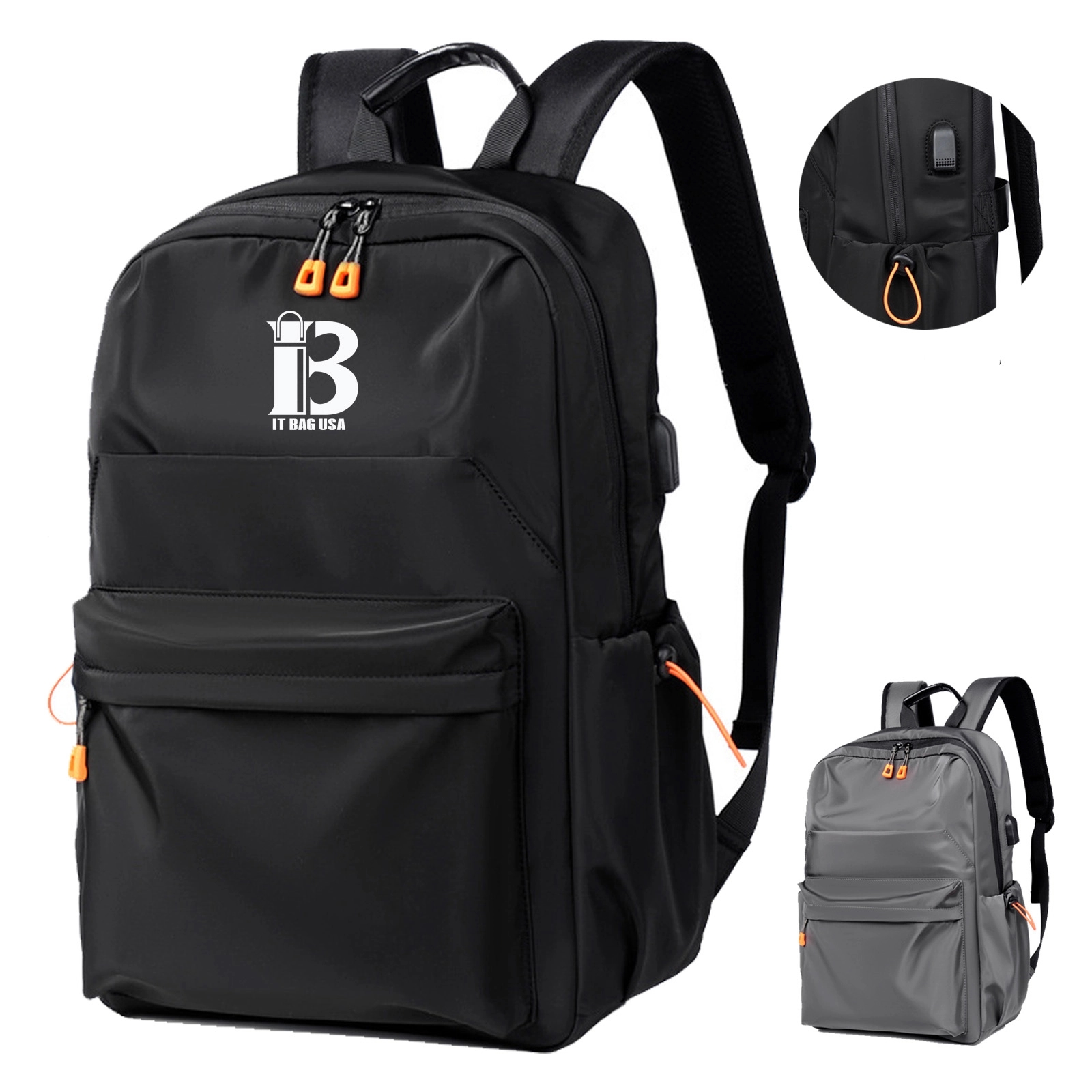 Schoolbag Leisure Unisex Computer Backpack 3