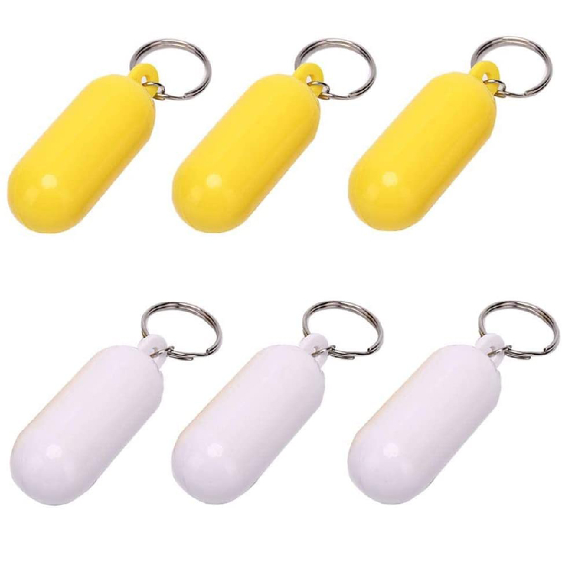 Plastic Floating Key Chain Keyring 2
