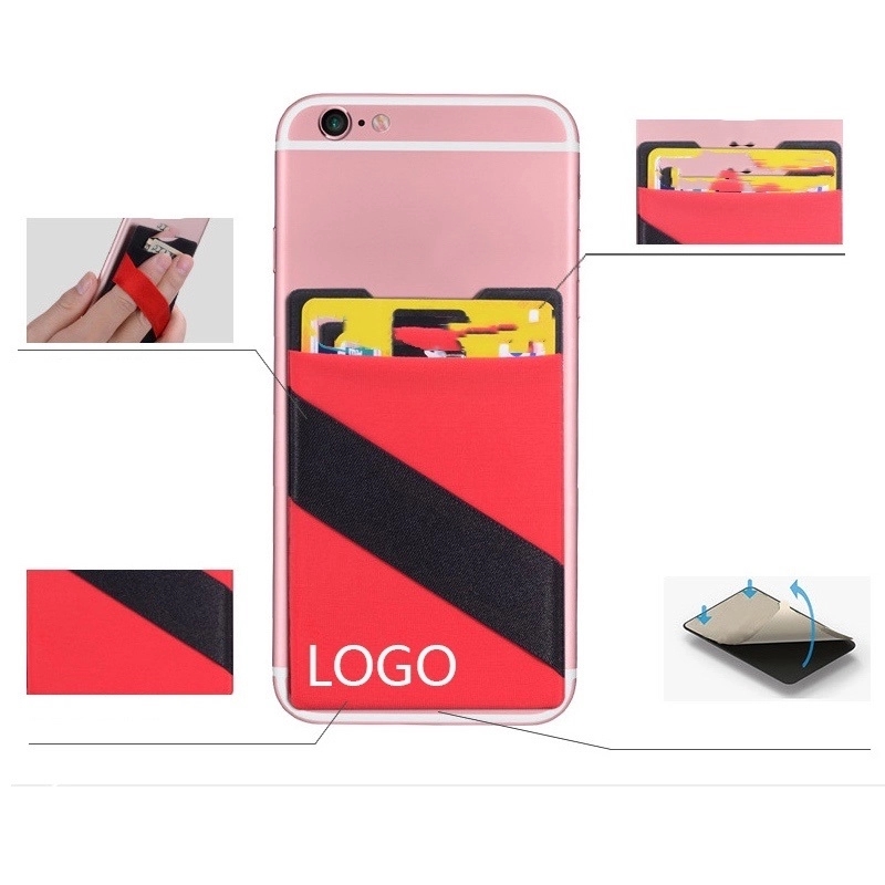 Phone Grip with Card Holder 2