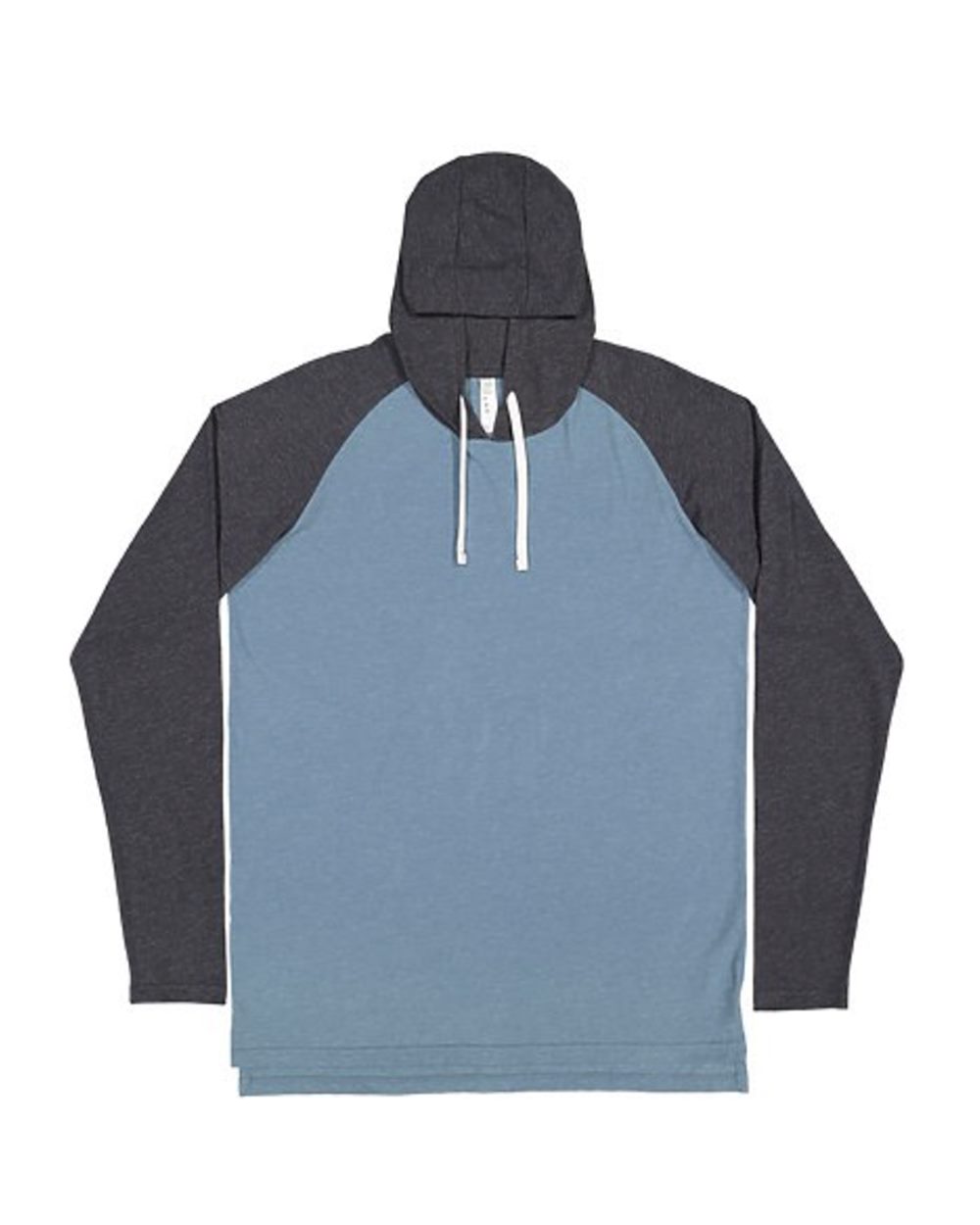 Unisex Fine Jersey Hooded Long Sleeve Raglan Tee - 6917 25