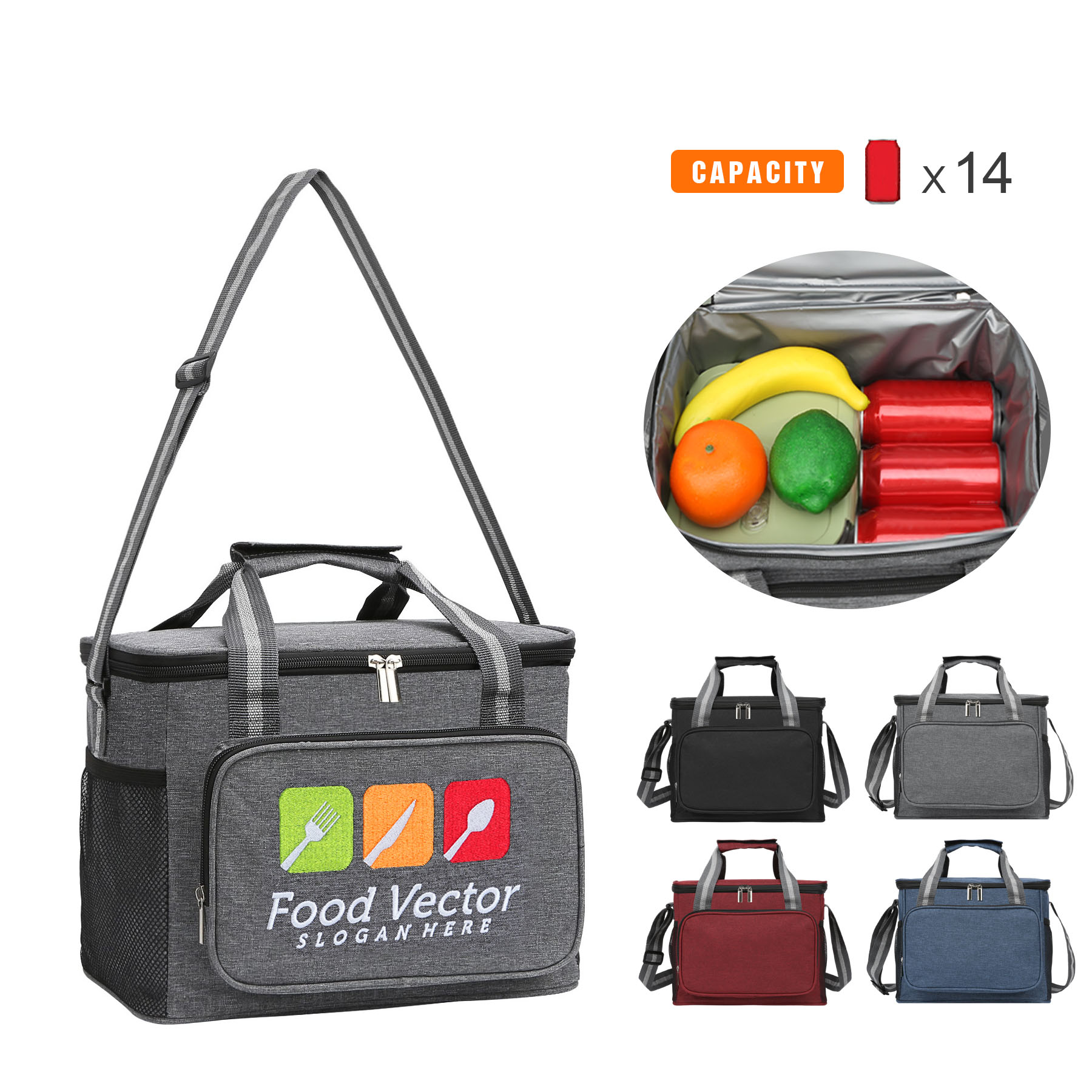 Daylife Insulated Lunch Box Soft Cooler 8