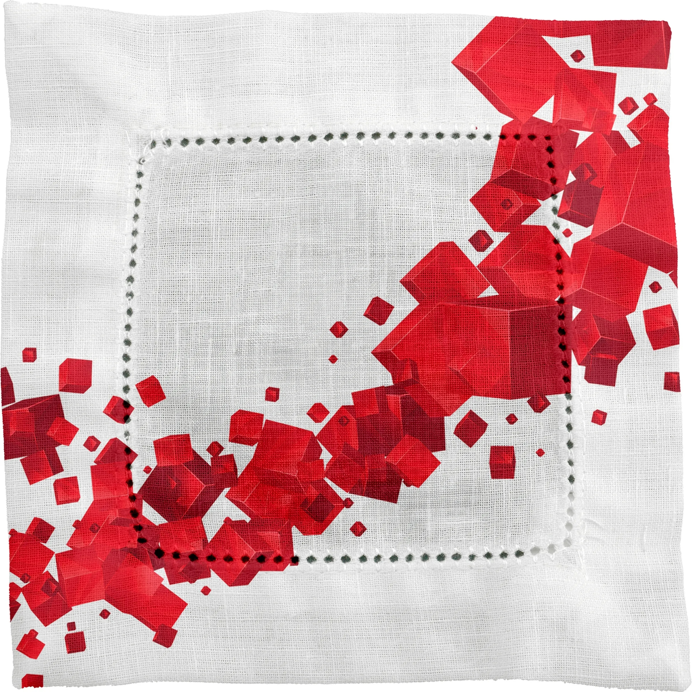 Floating Cubes Fabric Napkin 4