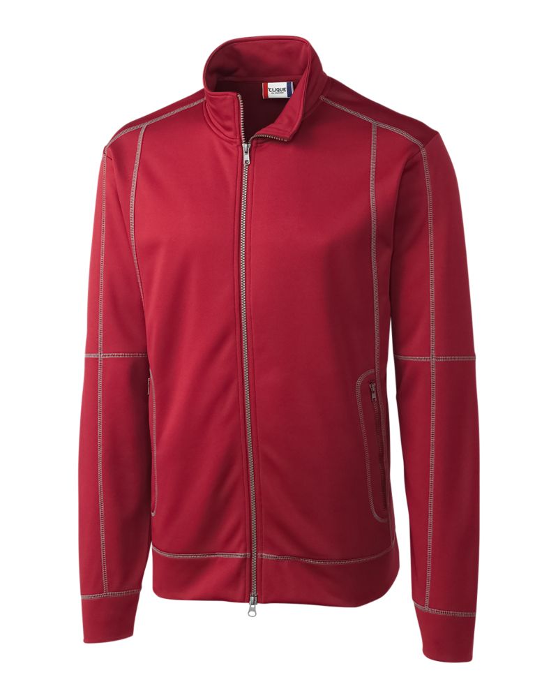Clique Helsa Performance Knit Mens Full Zip 16