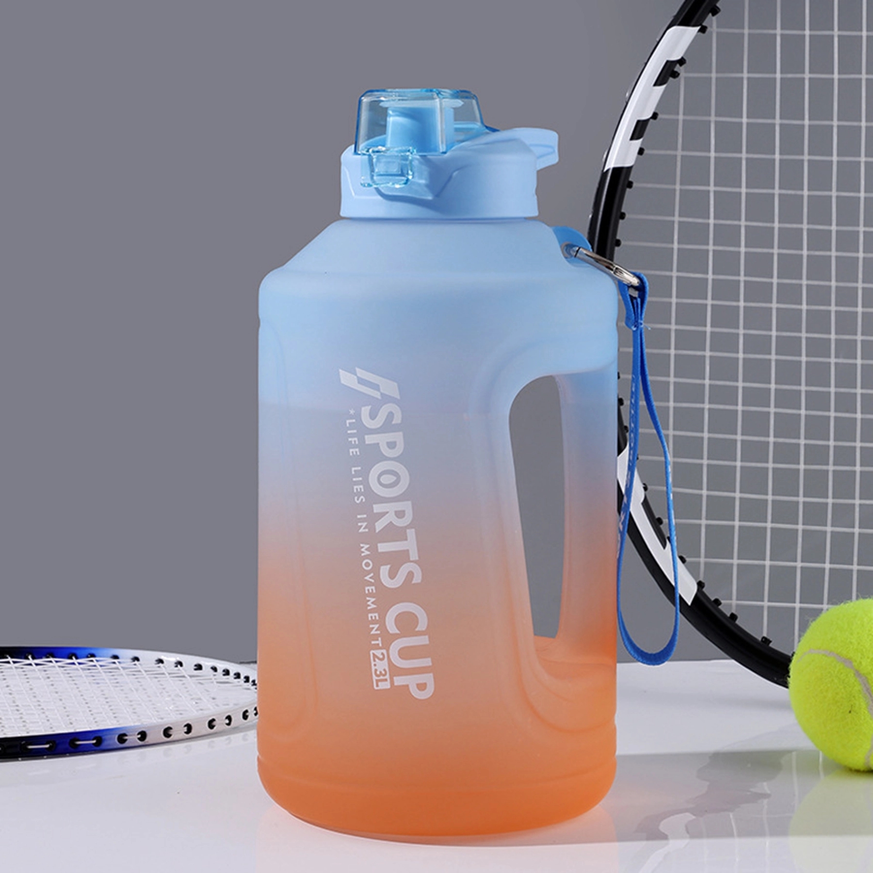Large Capacity Sport Plastic Water Bottle 2