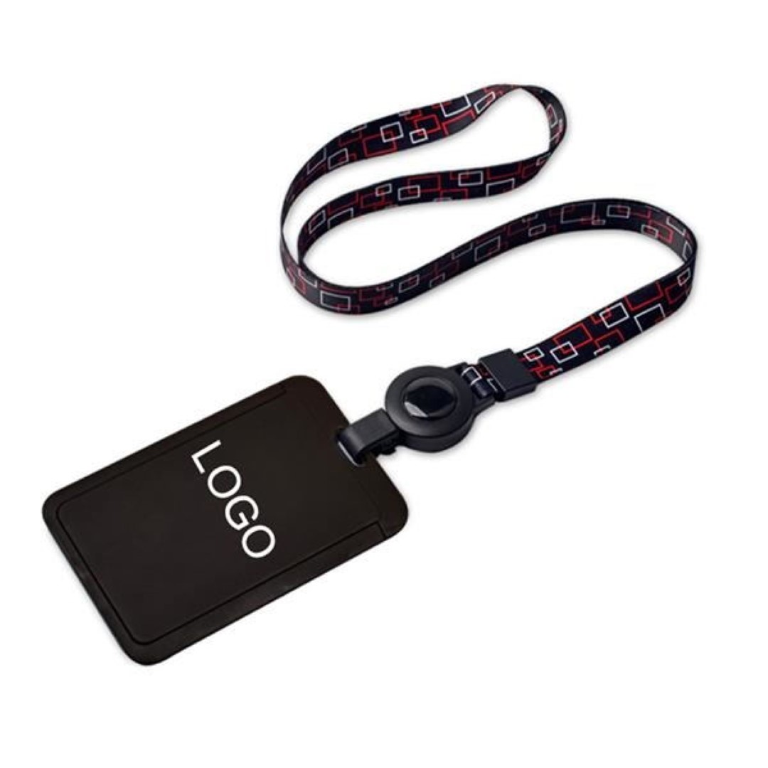Retractable Plastic Reel Badge 6