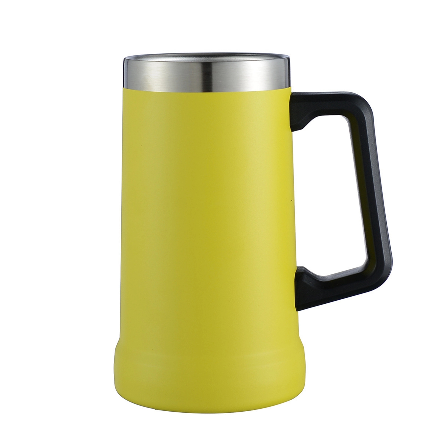 20 Oz Stainless Steel Beer Mug with Handle 9