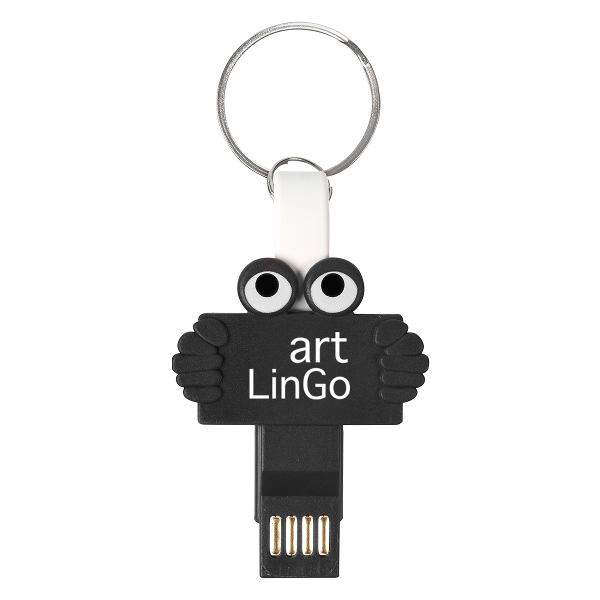 Clipster Buddy 3-In-1 Charging Cable Key Ring 9